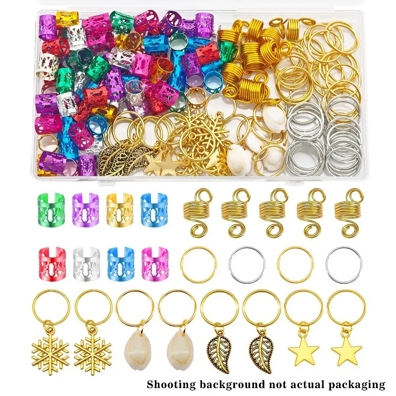 set-di-220-anelli-colorati-per-capelli-con-pendenti-a-fiocco-di-neve-conchiglia-foglia-e-stella-accessori-per-dreadlock-e-trecce-boho-decorazioni-per-acconciature-fai-da-te