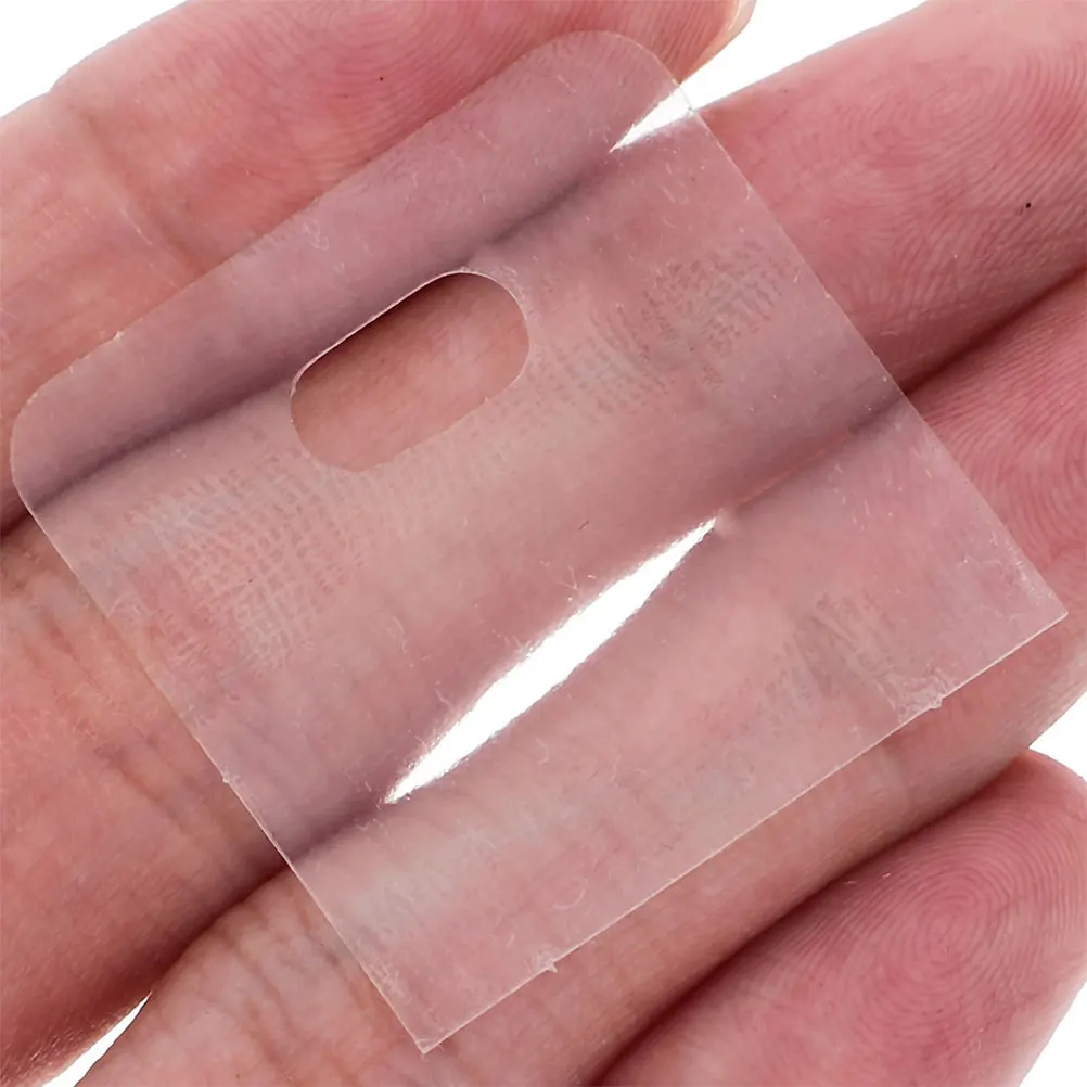 

25Pcs Curtain Hanging Patch Clips 3Cm Clear Vertical Blind Repair Vane Savers for Replacement Slats Patio Door Blinds Indoor