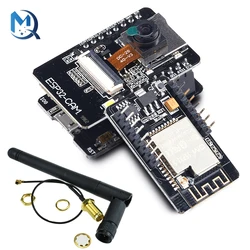 ESP32-CAM-MB WIFI ESP32S CAM Bluetooth Development Board with OV2640 Camera MICRO USB to Serial Port CH340G 4.75V-5.25V Nodemcu