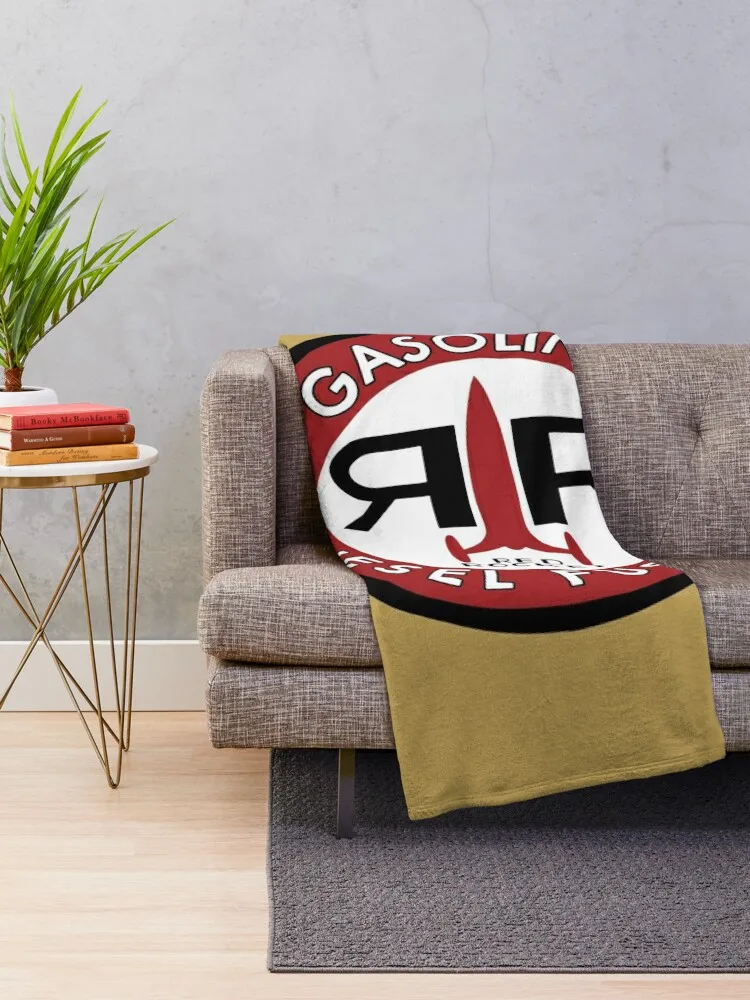 Red Rocket Logo (Color) Throw Blanket halloween Furrys Blankets