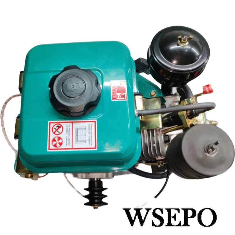 Top Quality! WSE-168FD 3HP(3.5HP) 196CC 1.8KW Horizontal Shaft Air Cool Diesel Engine W/.EStart Applied For Multi-Purpose