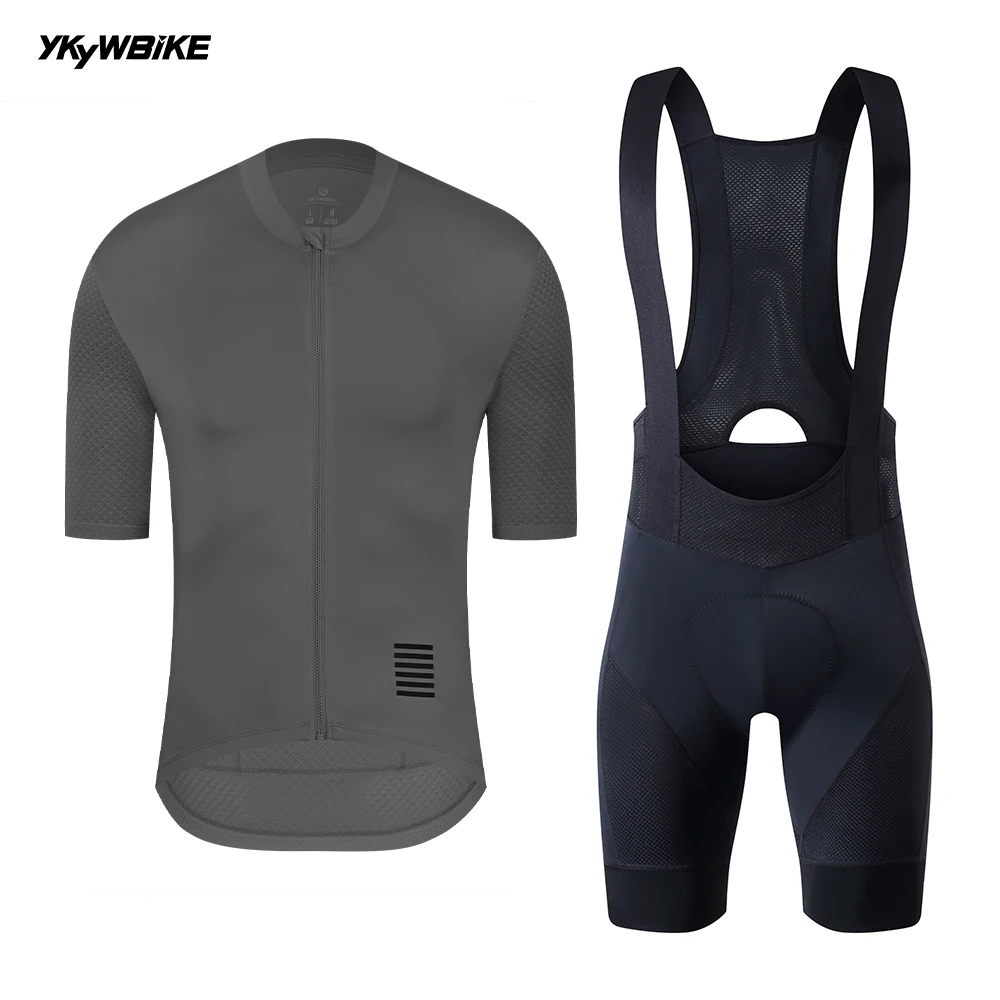 Ykyw Männer Radfahren Kurzarm Trikot Kleidung Set Sommer atmungsaktiv MTB Radsport Träger hose Fahrrad hose Kit Fahrrad anzug Maillot – Detail 29