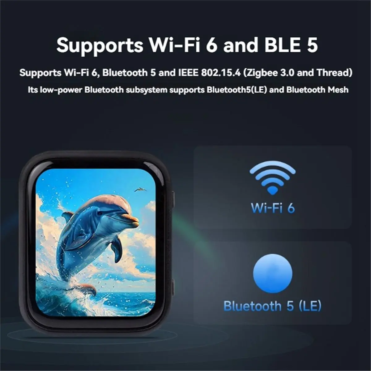A86G NEW -C6 1.8inch AMOLED TouchScreen Development Board 368x448 Pixels Wi-Fi 6/Bluetooth 5 for Xiaozhi AI Voice Chat