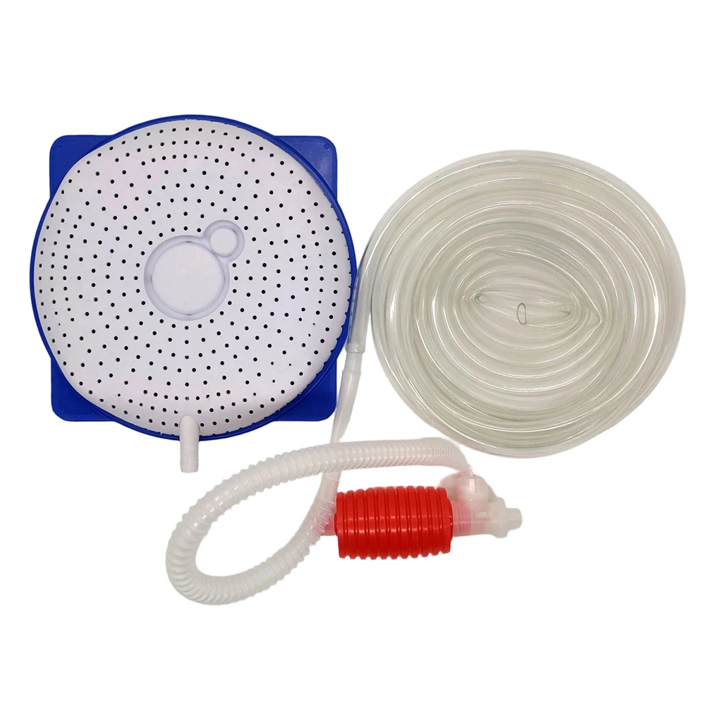 Pool Cover Water Remover with 15 Foot Hose and Siphon Assembly Designed for Residential Swimming Pool Maintenance