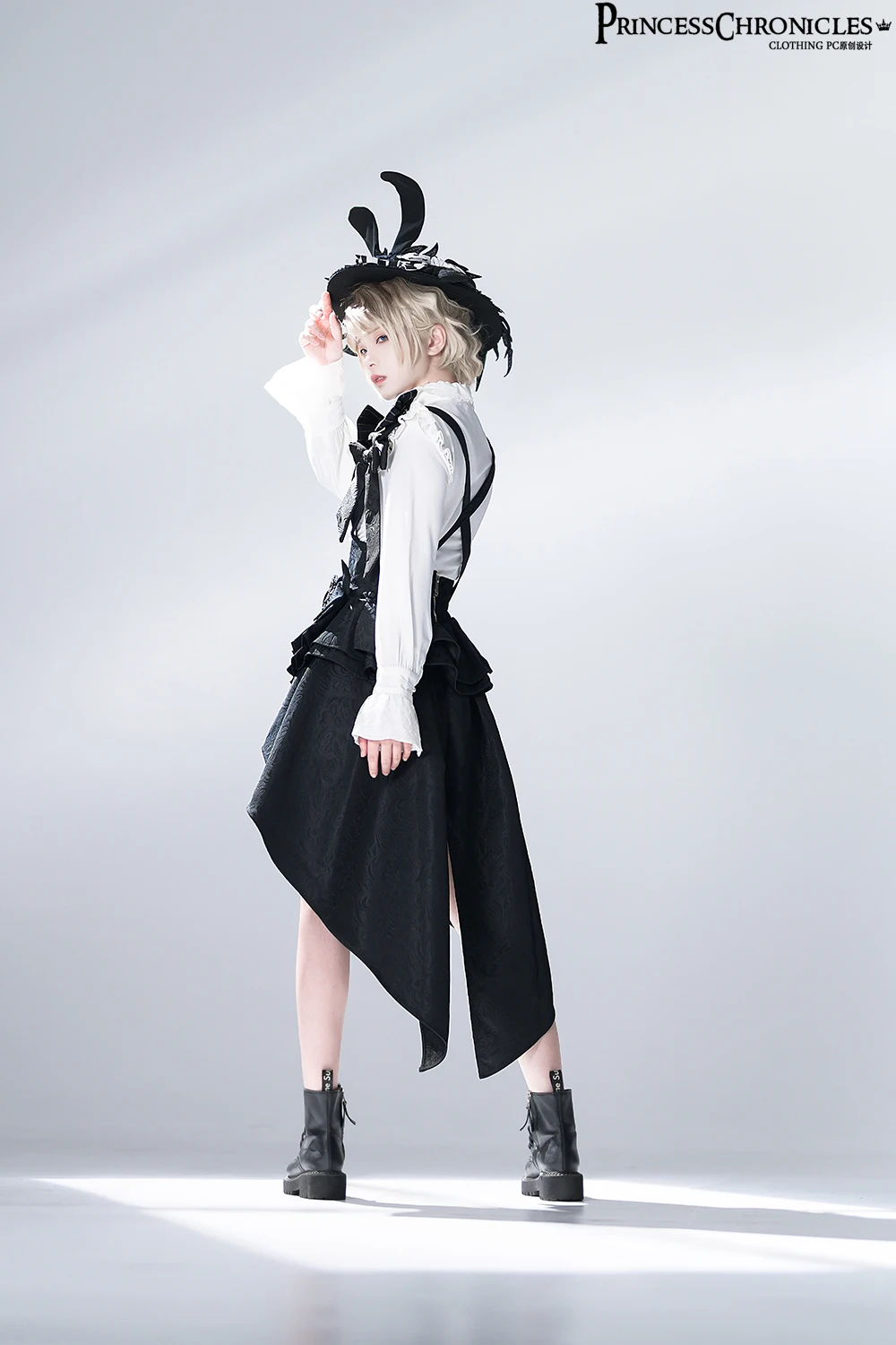 ~Rabbit Theater~Ouji Lolita Blouse and Shorts Set by Princess Chronicles