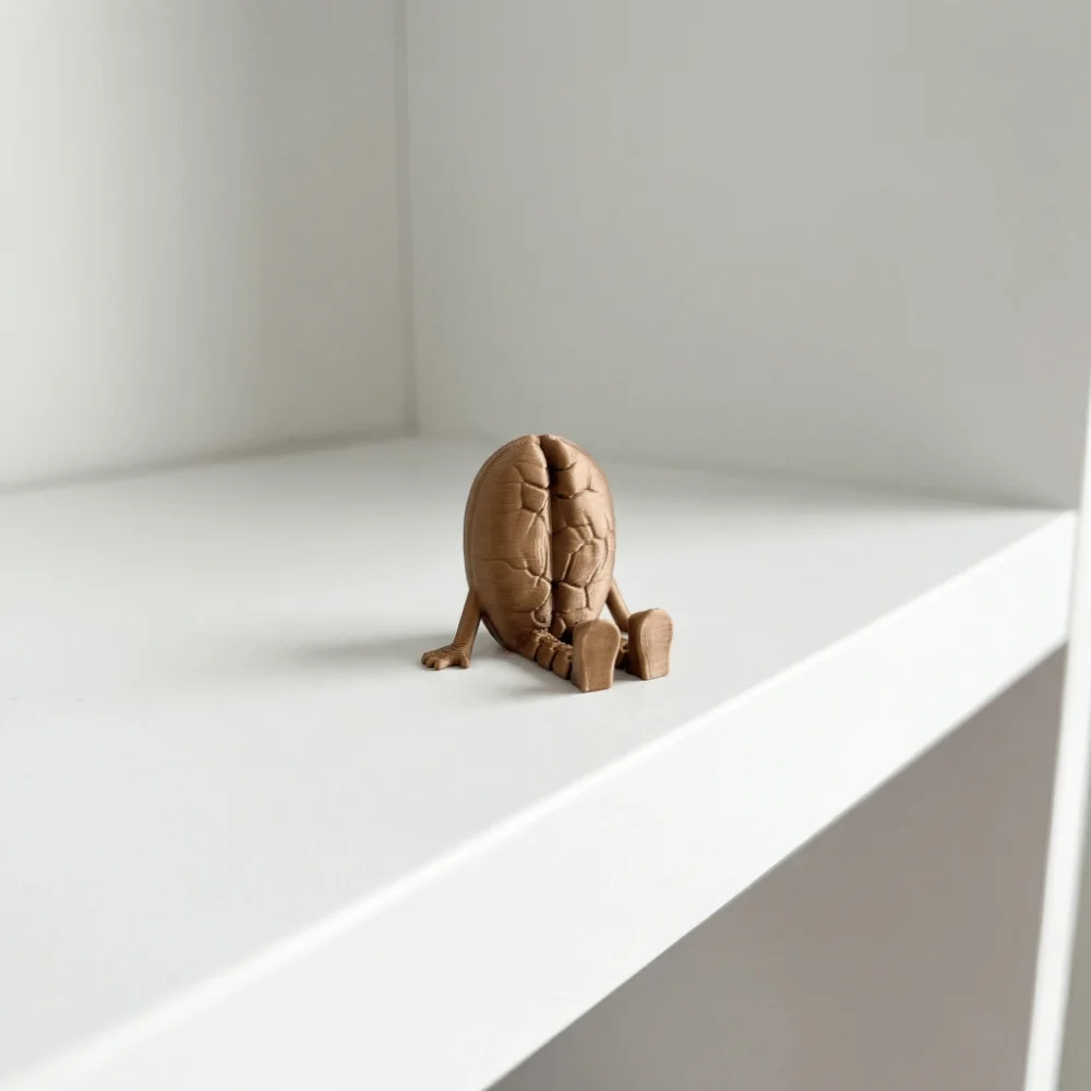 Fashion 3D Print Coffee Bean Ornaments Funny Sculpture Chocolate Ornament Multi Functional Model Home Decorations Office