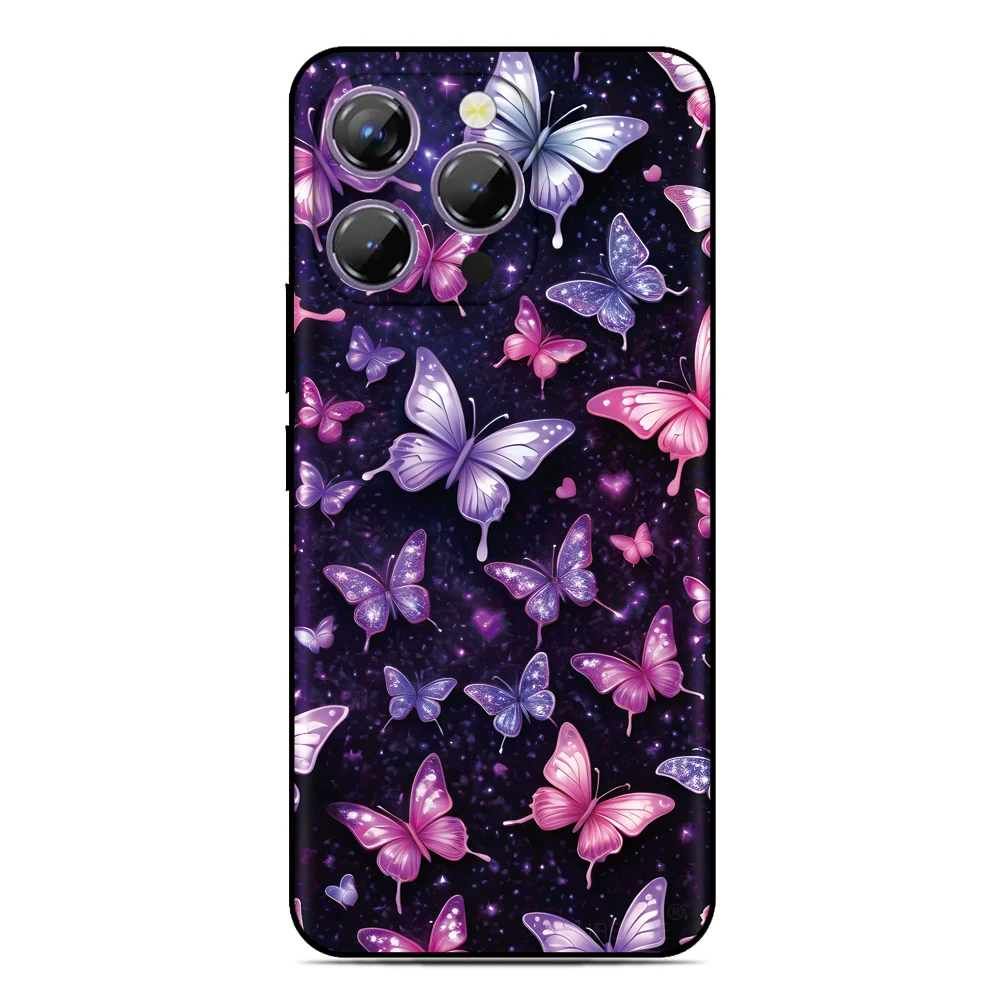 Butterfly Girl Cover For ZTE Blade V70 V60 V50 Design 4G 5G V9 V10 V30 V40 Vita V2020 V41 Smart Nubia Z40s Z40 Pro Phone Case