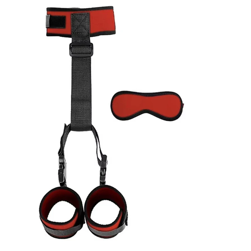 Adult Sex Toys Plush Leather Handcuffs Collars Sex Slavery Couples Adult Sex Games Bondage Equipment Sex Supplies Handcuffs Porn