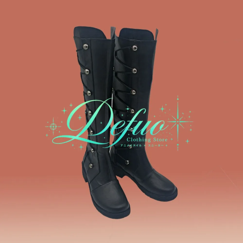 Leonard Mitchell Cosplay Boots Custom Made for Christmas Fantasy Character Event and Studio Photo Shoot
