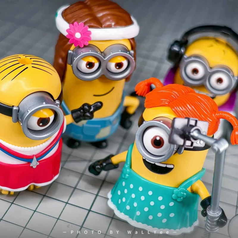 

Blokees Despicable Me DIY Minions Blind Box Kevin Carl Stuart Phil Magic Edition Building Construction Toy Jam Factory Figure