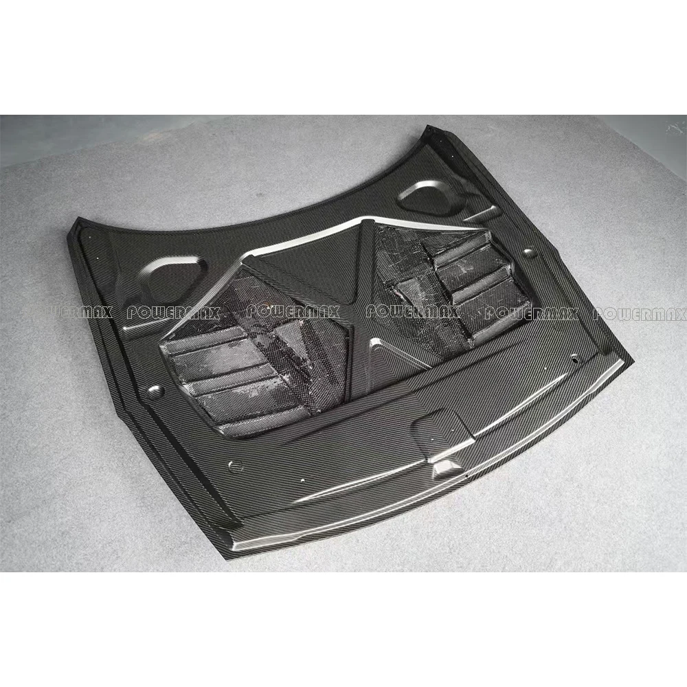 High Quality DRY Carbon Fiber HOOD for NISSAN R35 GTR R35 2017 TS TYPE Bonnet 6