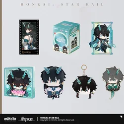 Sunsyea Official Honkai Star Rail Merch From miHoYo Dan Heng Imbibitor Lunae Series Brooch Colored Board Tickets Cards Keycap