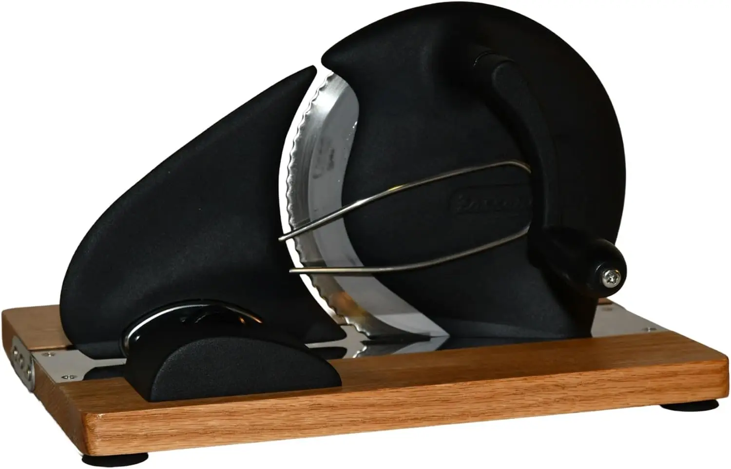 Vintage Manual Adjustable Bread Slicer for Uniform Slices - Bread Slicer for Homemade Bread - 18/8 Stainless Steel Blade Sourdou