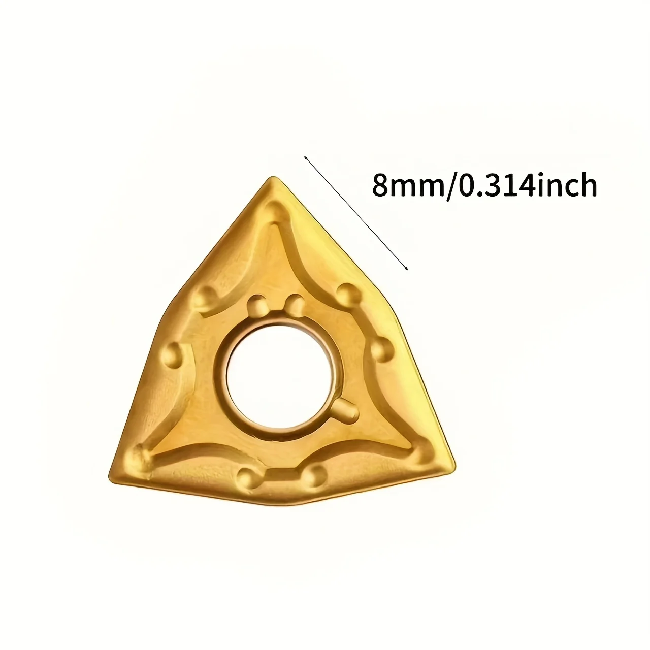 20 inserti per tornitura in metallo duro WNMG080408-MA - Utensili per tornio CNC per la lavorazione dei metalli, compatibilità universale