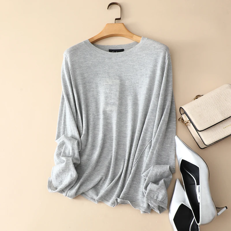 

16gg 60 counts women's luxurious 100% cashmere casual sweaters