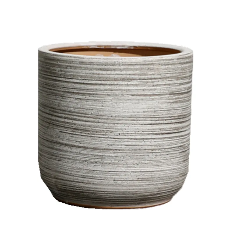 

Очень большой керамический цветочный горшок, персонализированный креативный домашний гостиной, большой размер, большой диаметр 30 см