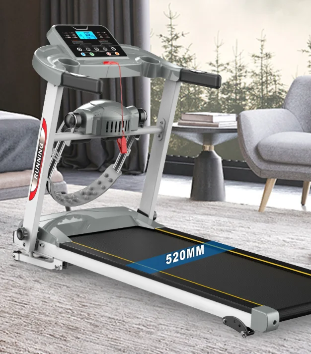 Foldable Electric Motorized Treadmill, Cheap Curved Treadmill, Popular Gym Fitness Exercise, Running Machine, Home Use Treadmill