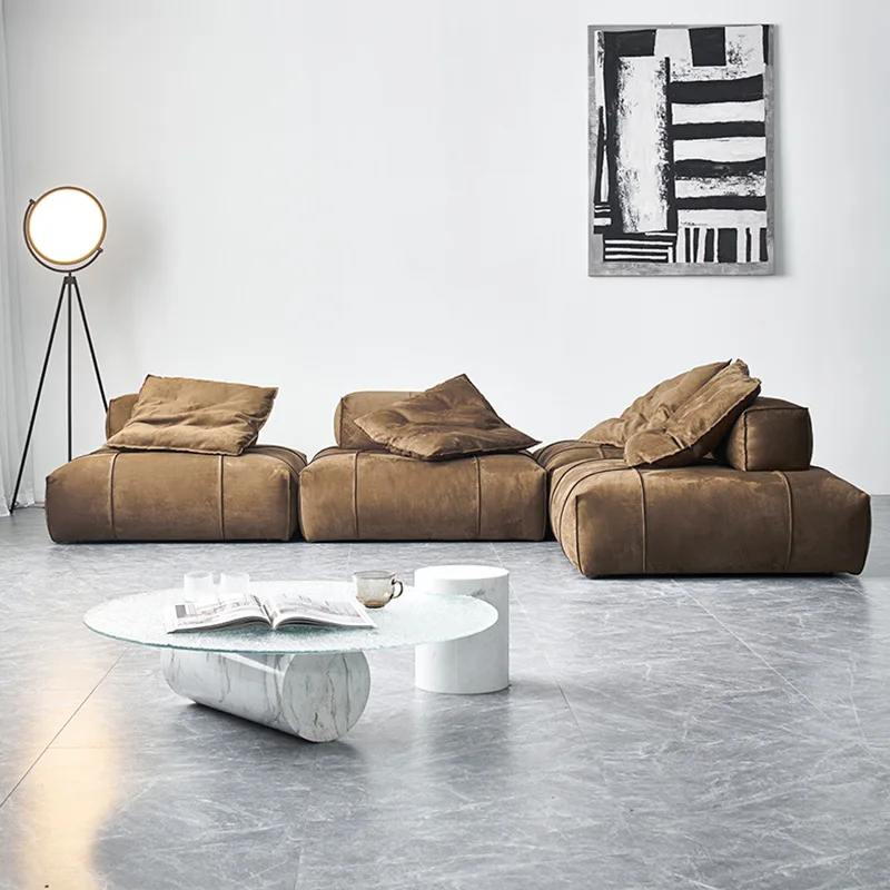 Panama modular sofa Italian minimalist creative sofa Tofu block modular sofa