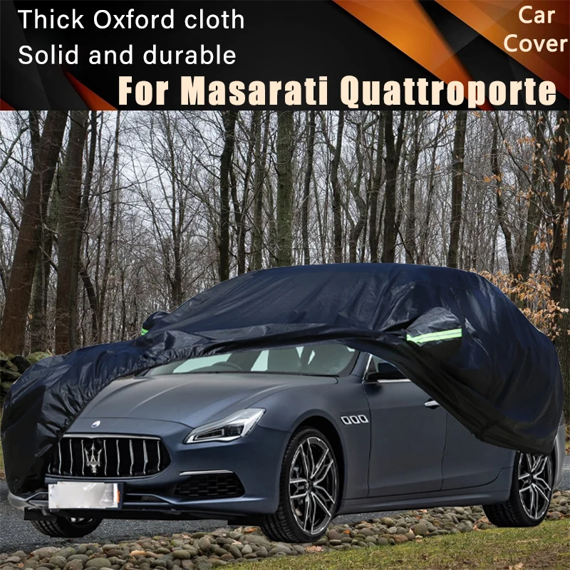 

For Masarati Quattroporte Car Full Outer Covers Outdoor Waterproof Dustproof Sun Rain Snow Protection Exterior Car Accessories
