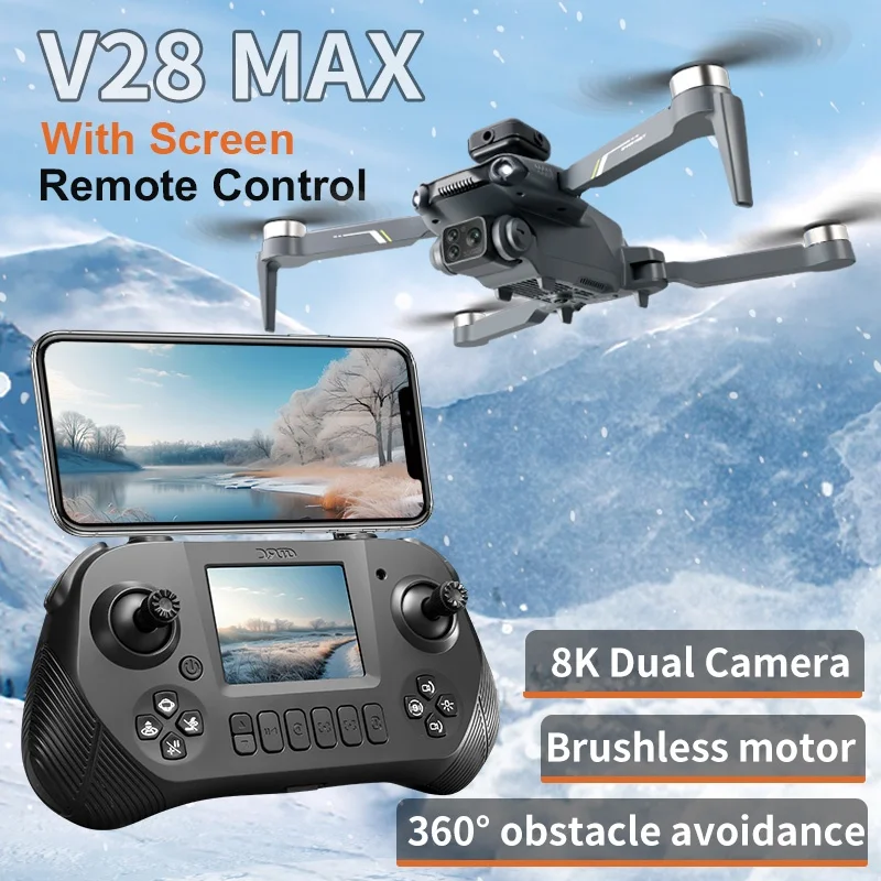 New V28 Max Drone 8… - image