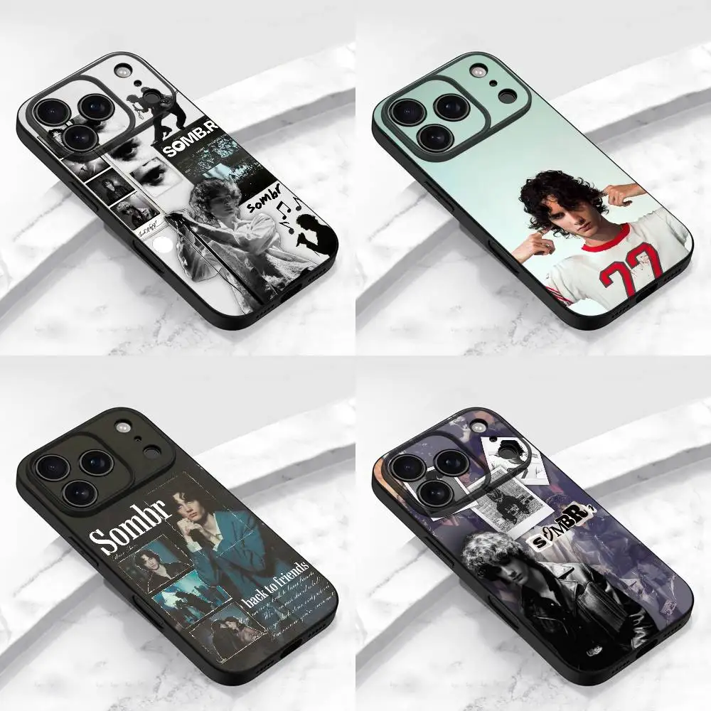 

S-Sombr I Barely Know Her Phone Case For iPhone 17,16,15,14,13,12,11,Pro,Max,Plus,E,Air,Mini Protective Black Cover