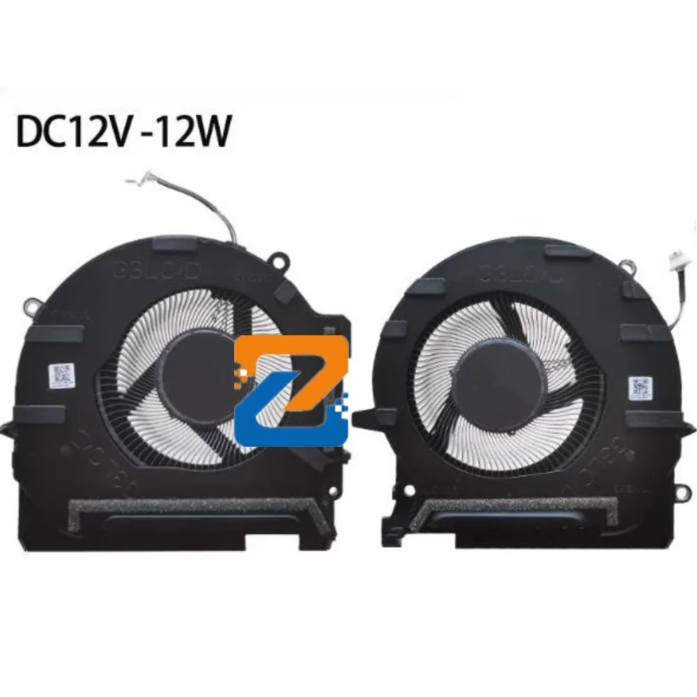 

New Original Laptop CPU GPU Cooling Fan For HP 7Plus 8Plus 9Plus 17-CK TPN-Q266 Cooler Radiator Fan