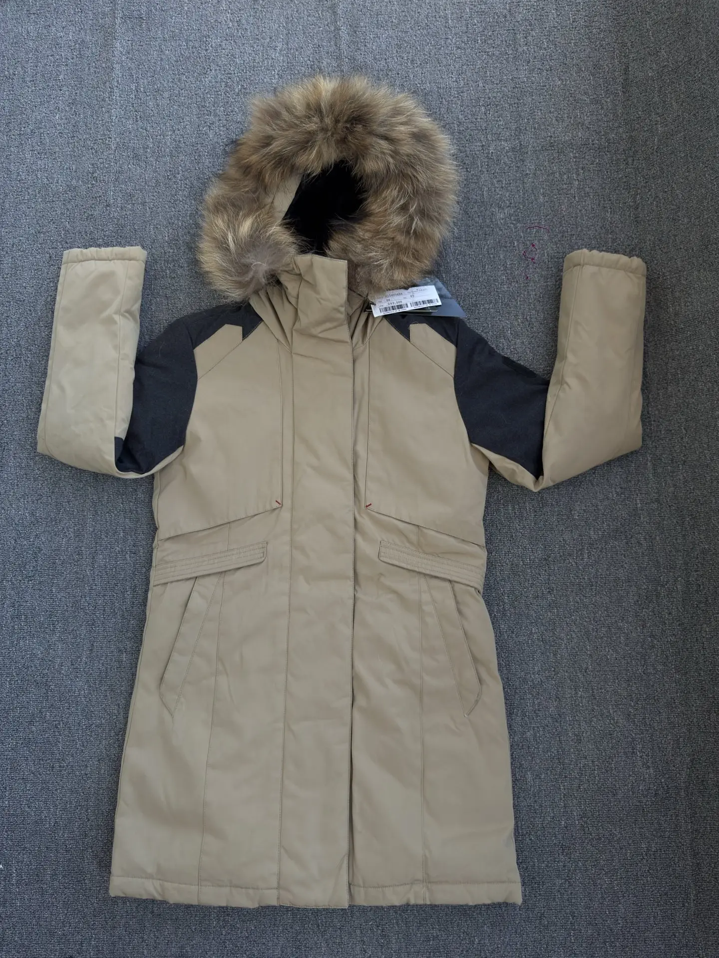 

Корейское женское пуховое пальто средней длины, ветрозащитное, водонепроницаемое, теплое, для активного отдыха, длинное стеганое пальто