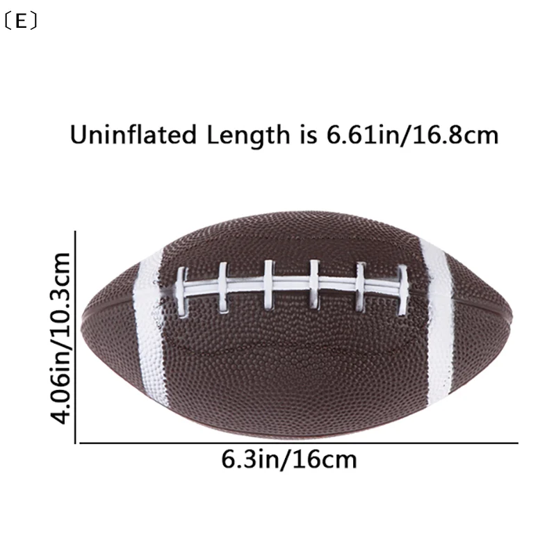 〔E〕American Football Soccer Rugby Association Footy Ball Standard Size 6 Sports Football For Children Teenager Training Ball view 6