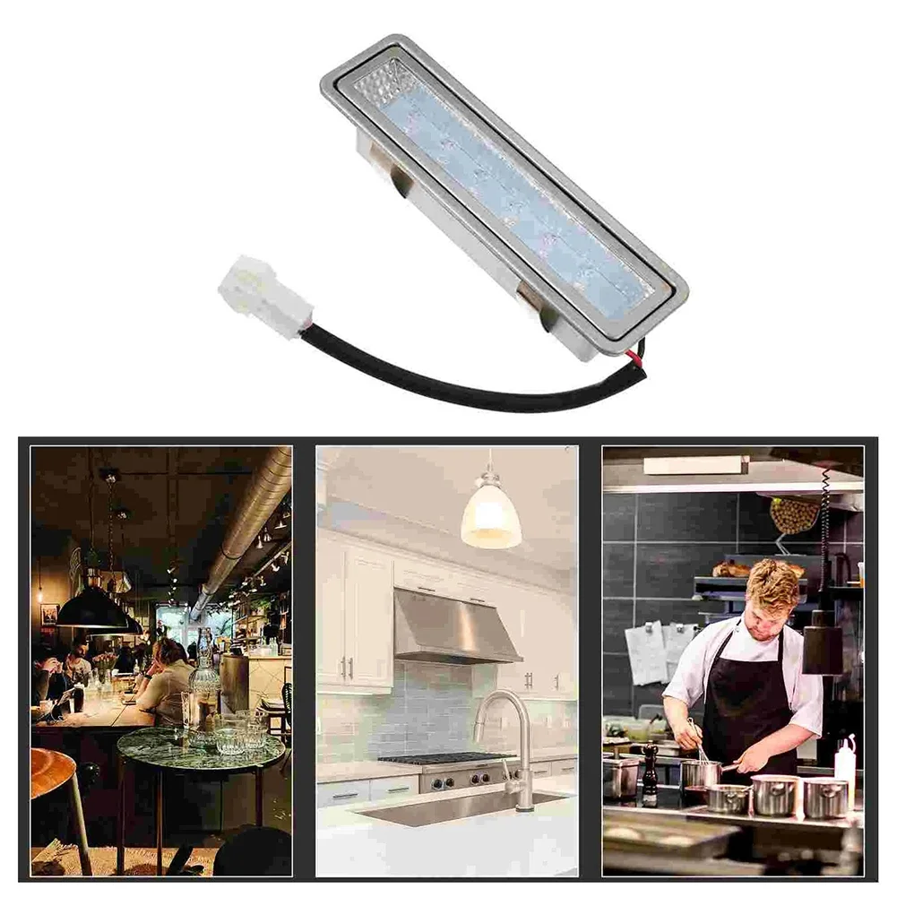 Range Hood Lights Aluminum-alloy 1.5W DC12V Ceiling Mounted LED Cold Light Lamp For Hoods Replacement Kitchen Accessories