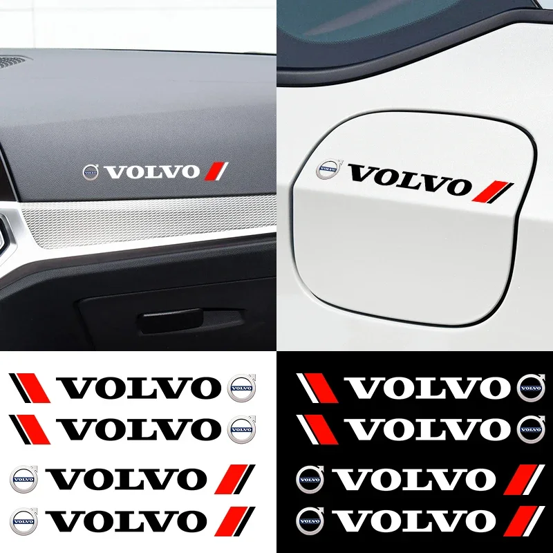 

Наклейки-декорации на дверные ручки автомобиля (4 шт.) для Volvo ES90, EC40, EX40, EM90, XC90, V90, V60, XC60, V40, S80, S60, S90, C40, XC