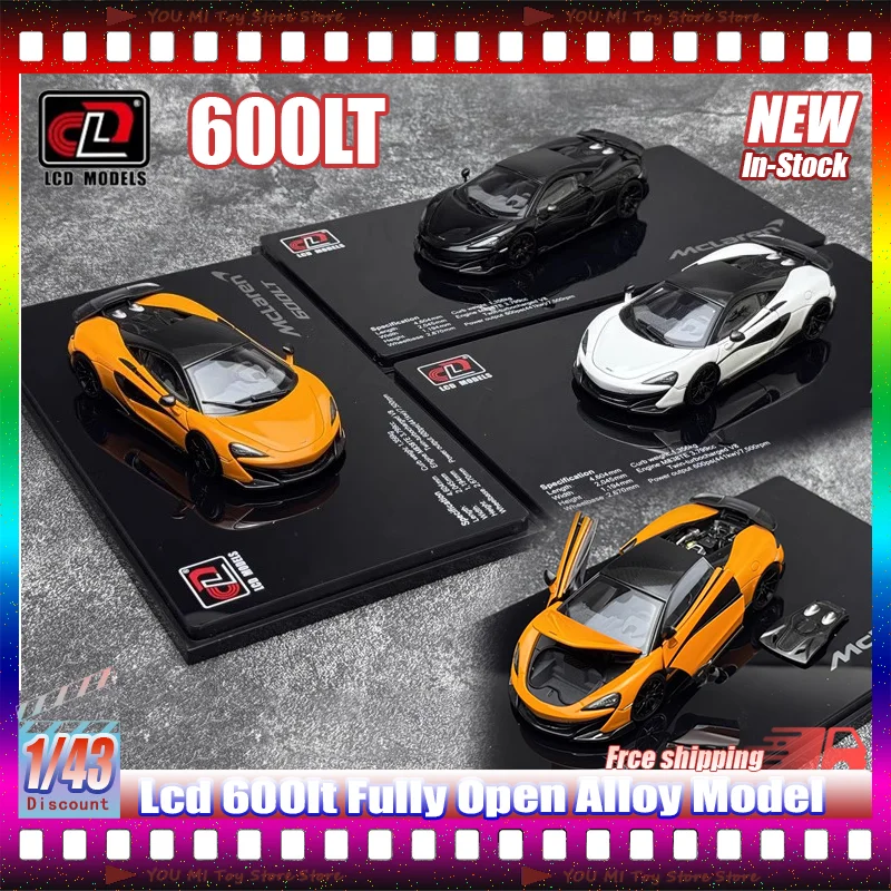 

Lcd 1:43 600lt Fully Open Simulation Alloy Micro Die-Casting Integrated Car Model Custom Children Toys Gift Collection Ornaments