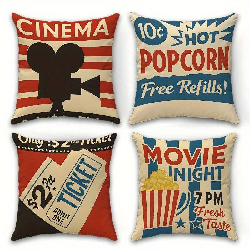 1 Stück 2D Flache Vintage Kino – Home Cinema Tickets Bewertung und Preis