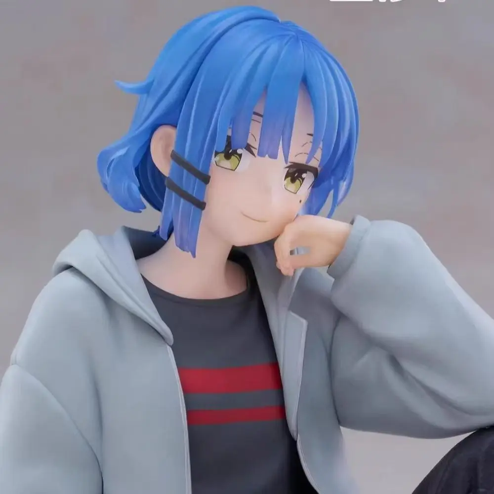 

Collection Anime Figures PVC Model Blue Girl Doll Tosy for Kids Girl Action Figure Gift Christmas Birthday Decoration