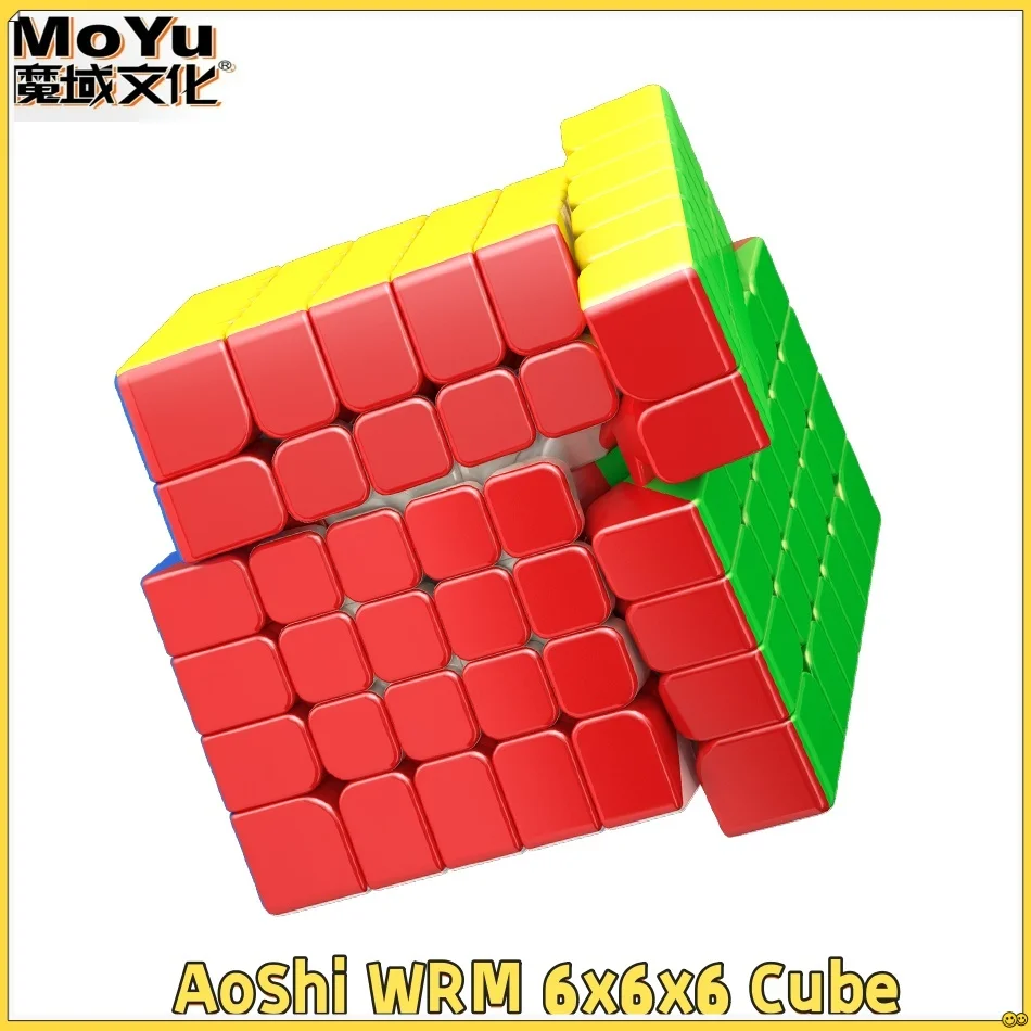 MoYu AoShi WRM 6x6x6 Magische Kubus Magnetische Magische Kubus Professionele Speciale Snelheid Puzzel Kinderen speelgoed Gift Originele Magico Cubo