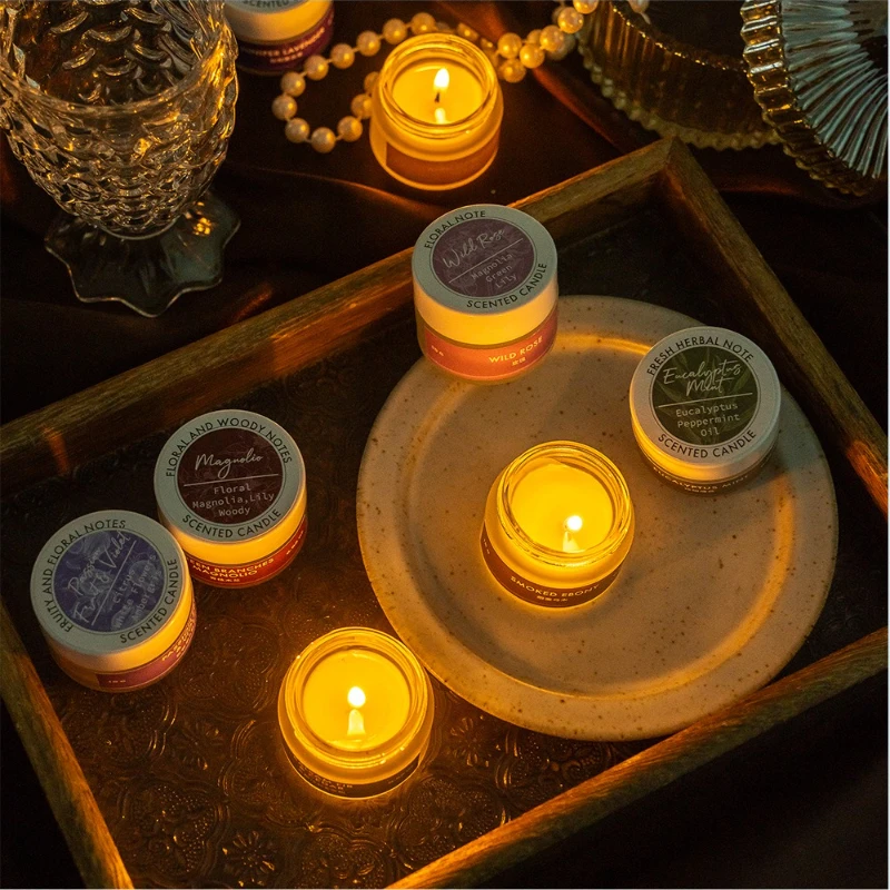 Mini Glass Cup Essential Oil S - đánh giá và giá Soy Candle Fragrance Oil