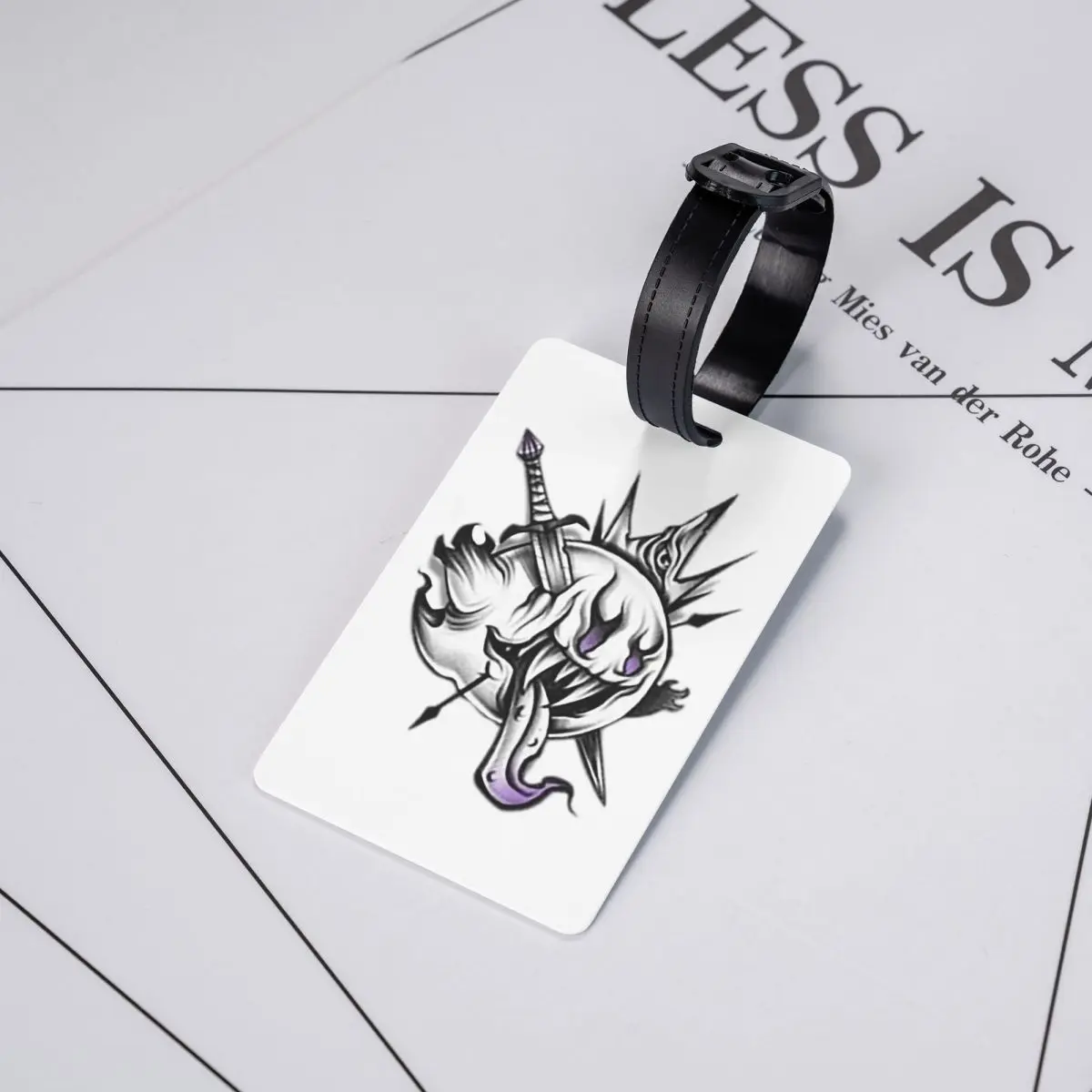 

King Boo Luggage Tags Suitcase Accessories Travel Baggage Boarding Tag Label Holder ID Name Address