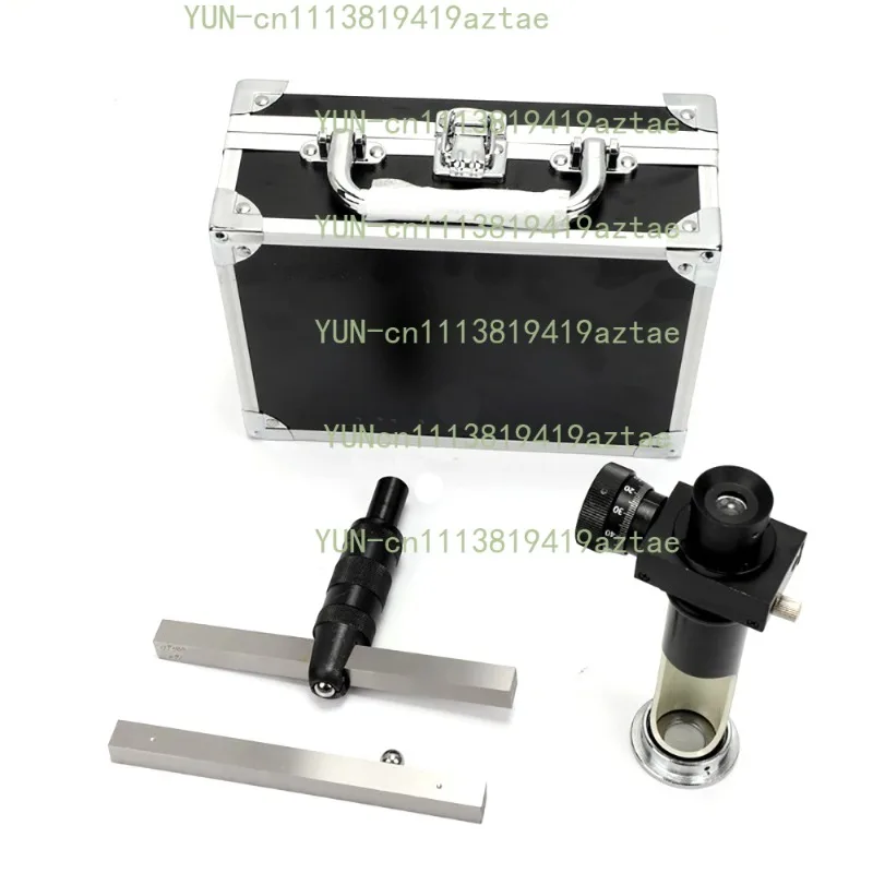 Portable Hammer Brinell Impact Hardness Tester Complete Kit, Field Metal Hardness Testing Tool for Casting Forging Workpiece