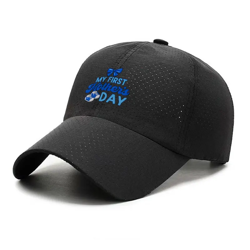 My First Mothers Day Baby Feet Quick Dry Baseball Cap for New Moms Pregnancy Gift