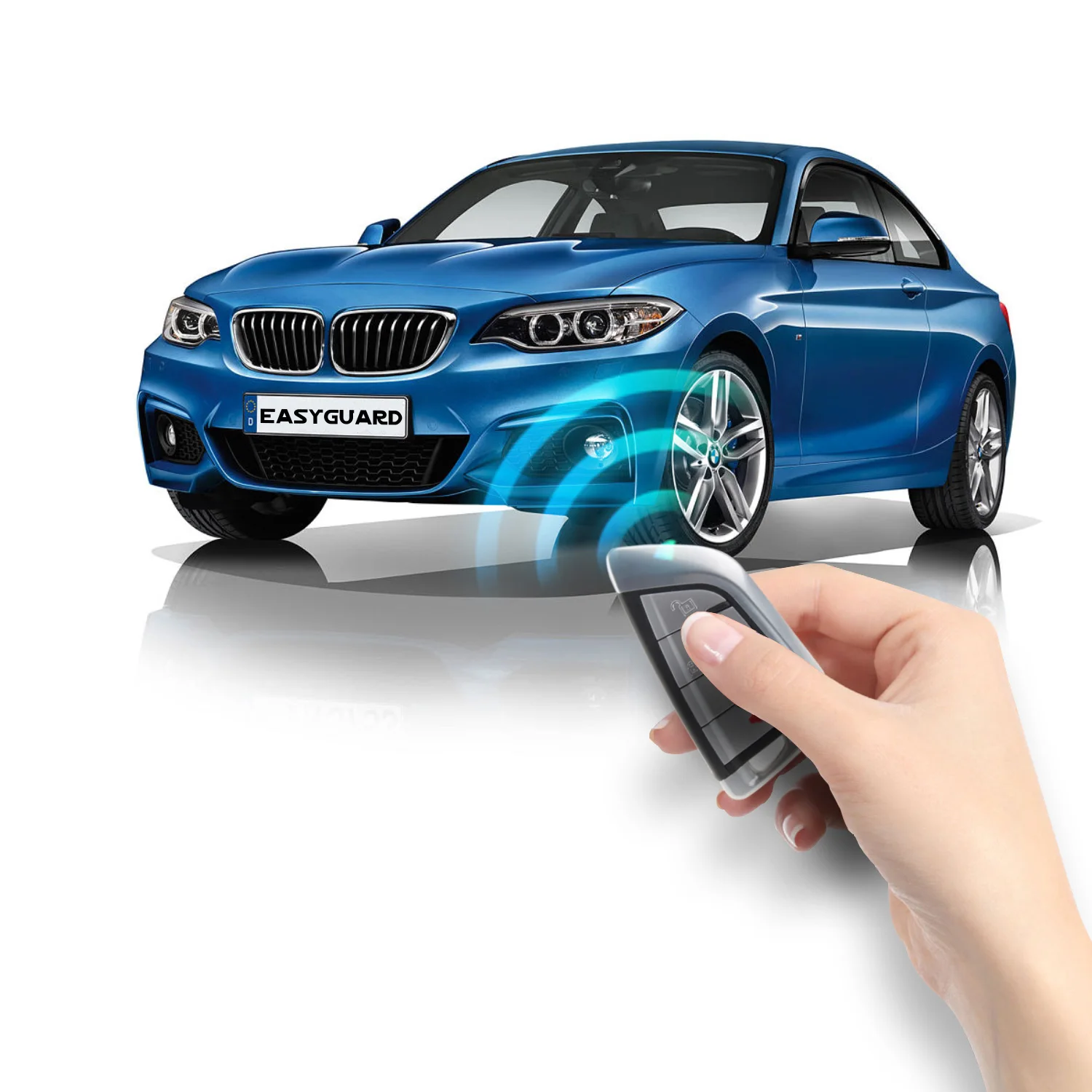 EASYGUARD Remote Starter Kit for BMW 3 Series G20 G21 4 Series G22 G26 with oem push button Plug and Play 3x Lock to start/stop