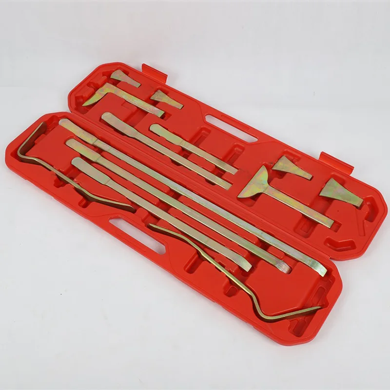 Sheet Metal Tool Set of 7 Repair and Maintenance Tools Car Tire Repair Pry Bar  13 Pieces