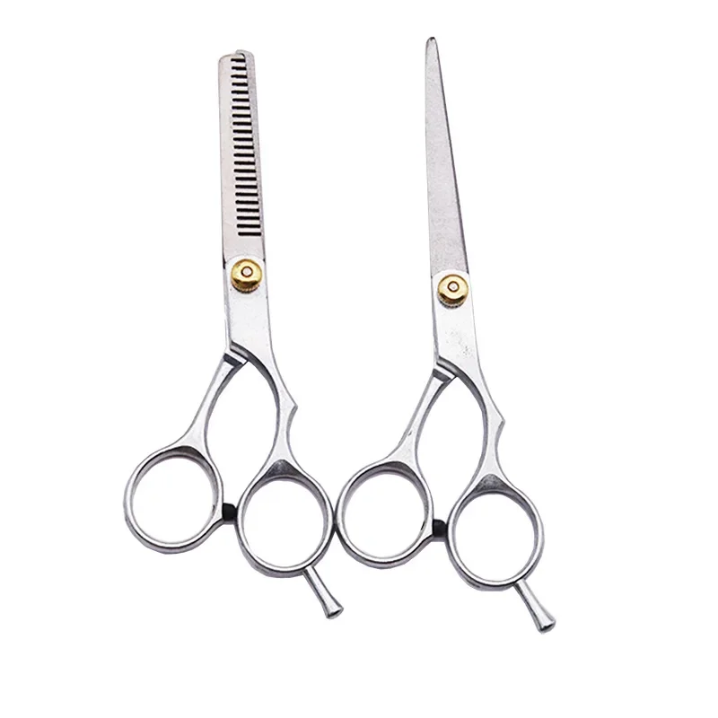 Professional hairdressing scissors barber accesories Hair Thinning Cut Metal Scissors Tooth Shears Styling Tool cutting scissors