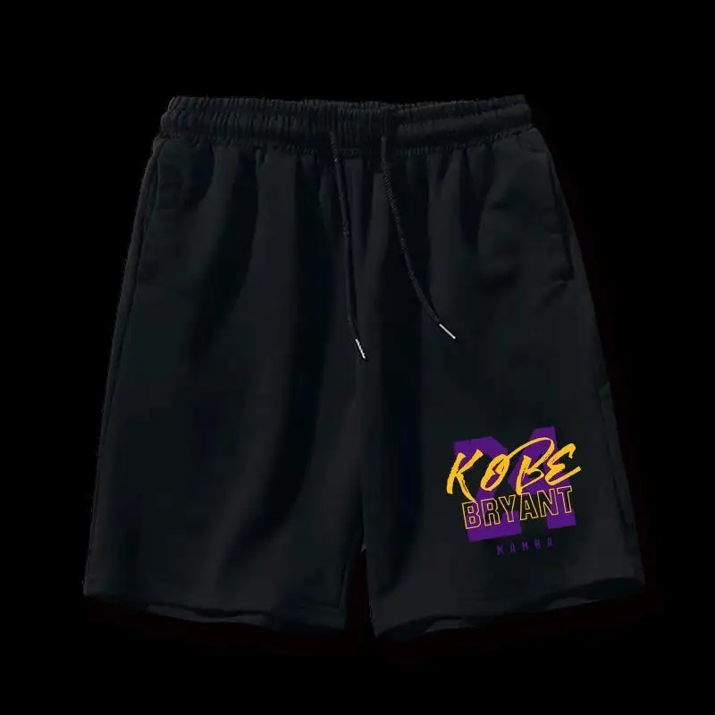 

Basketball Lakers Number Printed Shorts Men's Summer Regular Pocket Breathable Fitness Pants Large Size Five-Point Pants