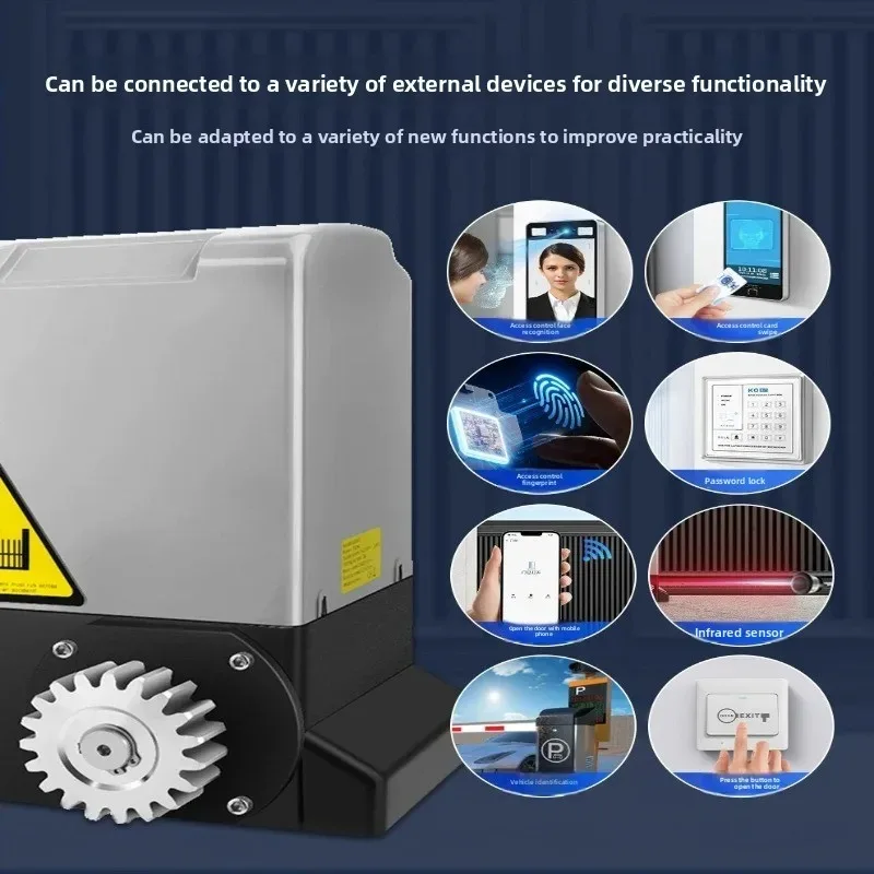 KOB Controlled Sliding Door Factory Gate Automatic Door Unit Linear Electric Sliding Door Motor Integrated Machine Villa Remote