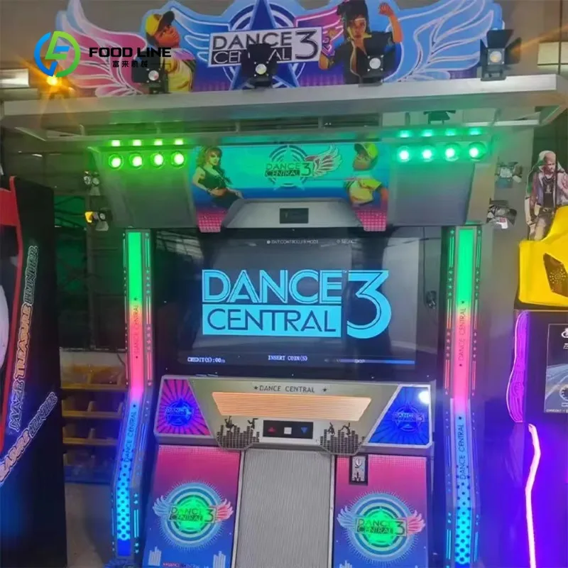 Customized Sports Dance Machine Coin Operated 2 Player Dance Arcade Game for Amusement Park