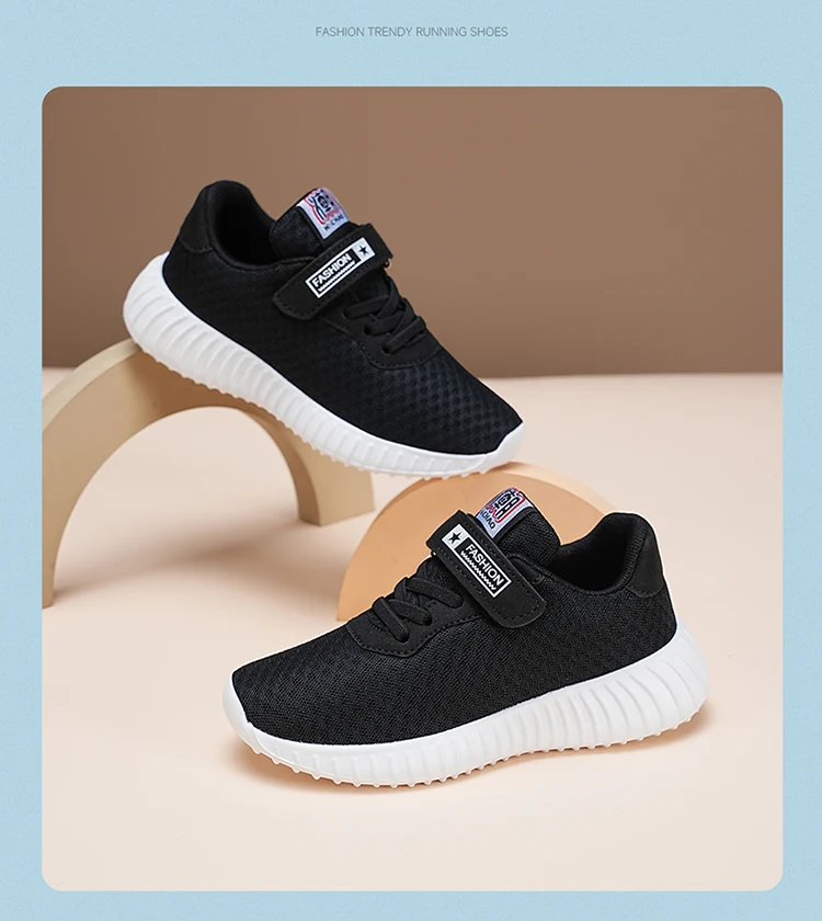 Atmungsaktive, leichte Sommer-Sneaker für Kinder, Jungen, Outdoor-Laufschuhe für Sport und Tennis, Größe 28–39 – Detail 12
