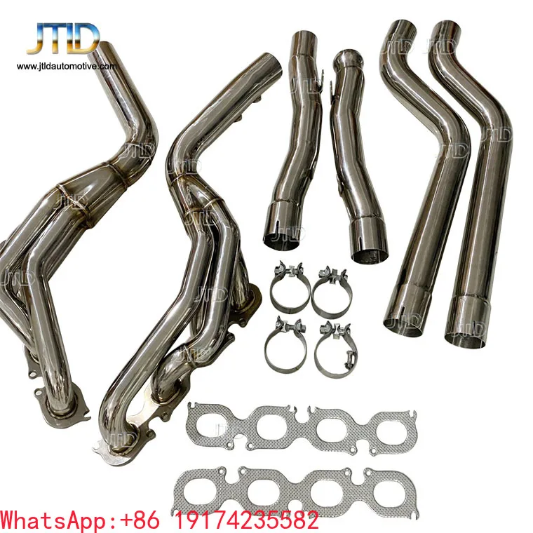 

Performance T304 Stainless Steel Longtube Exhaust.Header and Midpipe for W204 Mercedes C63 AMG