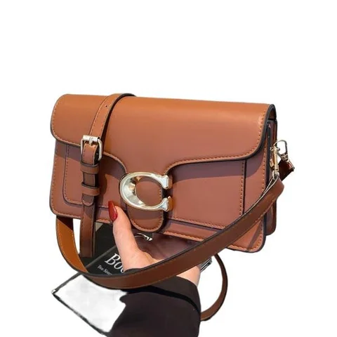 Fashion Pure Color Mini Square Bags Women's Crossbody Commuter Bags Simple Design Shoulder Bags Street Trend PU Material Handbag