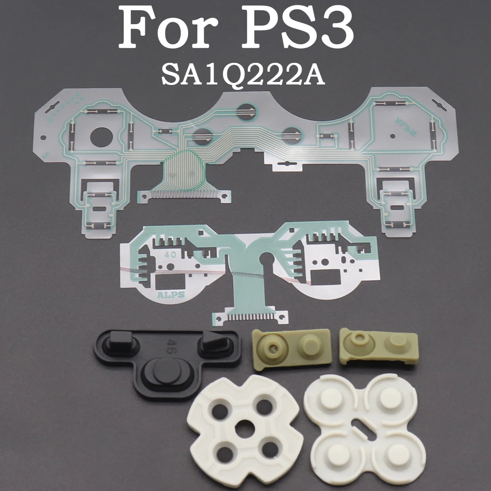 

Для контроллера игровой ручки PS3 SA1Q194A SA1Q159A SA1Q222A SA1Q160A SA1Q135A контактная панель гибкий кабель проводящая клейкая кнопка