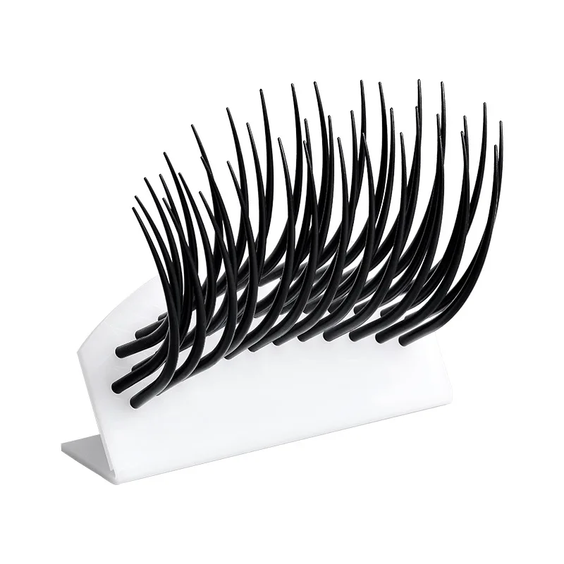 Large Eyelash Model with Base Display Teaching Training Demonstration Teach Beginer Practice Tool False Eyelashes Tool Accessory