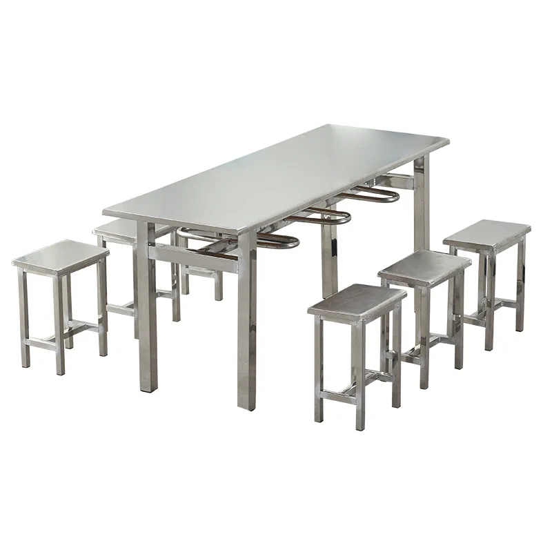 

Kitchen stainless steel dining table 4 people 6 people 8